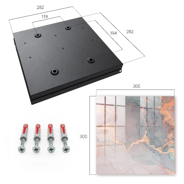 Key storage box Subtle elegance