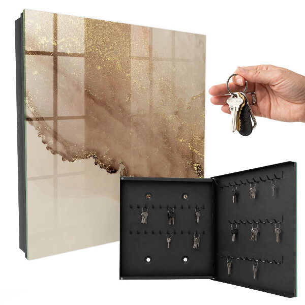 Key cabinet for wall Artistic abstraction