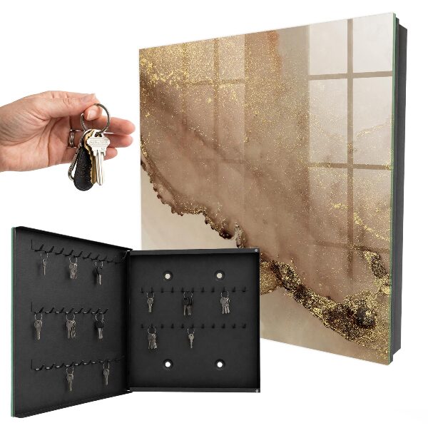 Key cabinet for wall Artistic abstraction