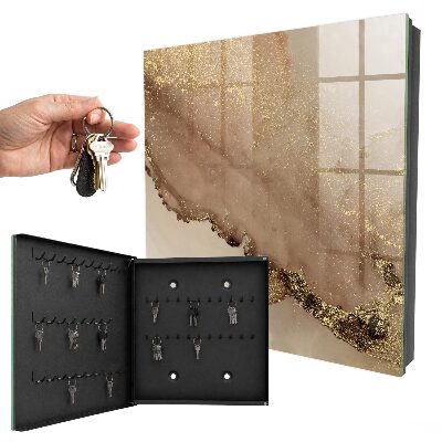 Key cabinet for wall Artistic abstraction