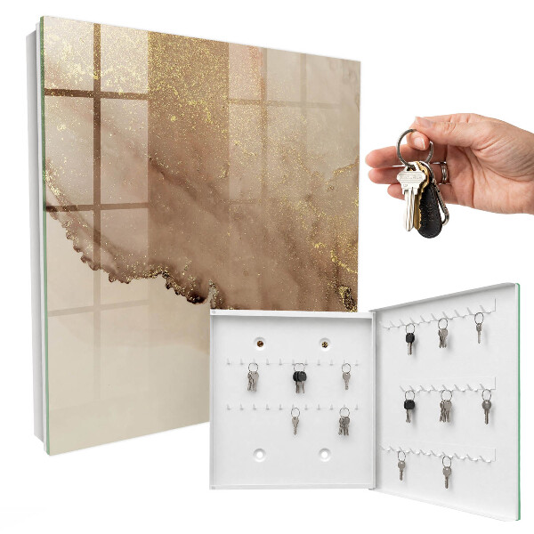 Key cabinet for wall Artistic abstraction
