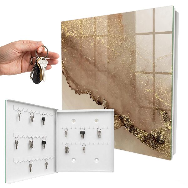 Key cabinet for wall Artistic abstraction