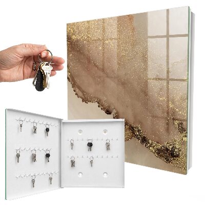 Key cabinet for wall Artistic abstraction