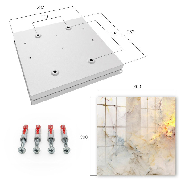 Key box Marble elegance