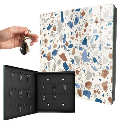 Key cabinet for wall Stone mosaic