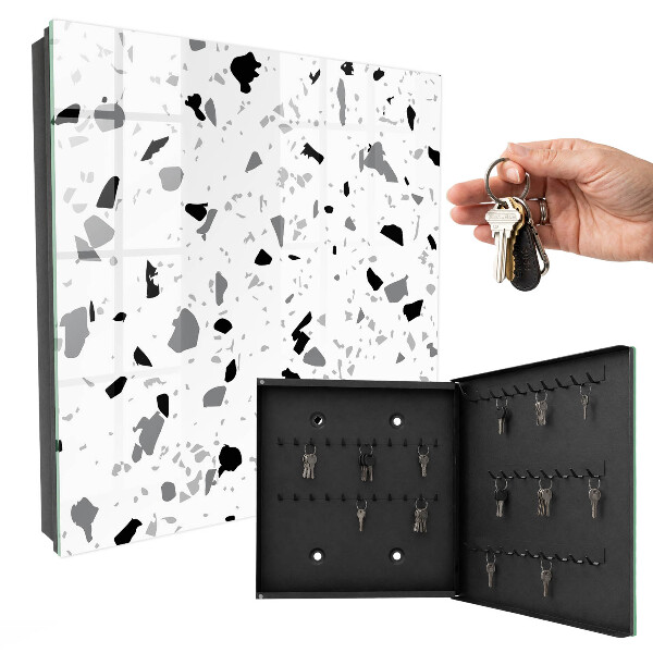 Key box Monochromatic terrazzo