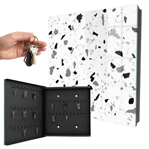 Key box Monochromatic terrazzo