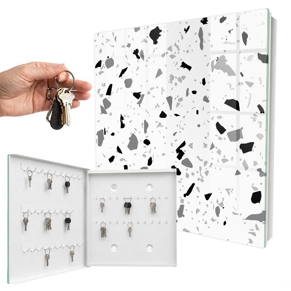 Key box Monochromatic terrazzo