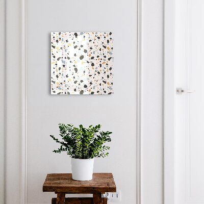 Key storage box Terrazzo pattern