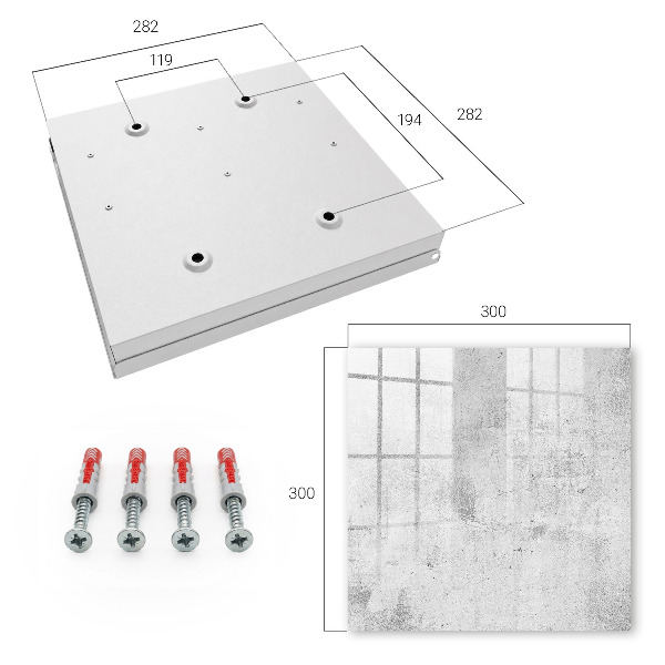 Key storage box Raw elegance