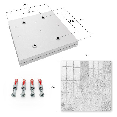 Key storage box Raw elegance