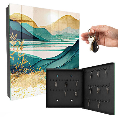 Key storage box Turquoise Mountains