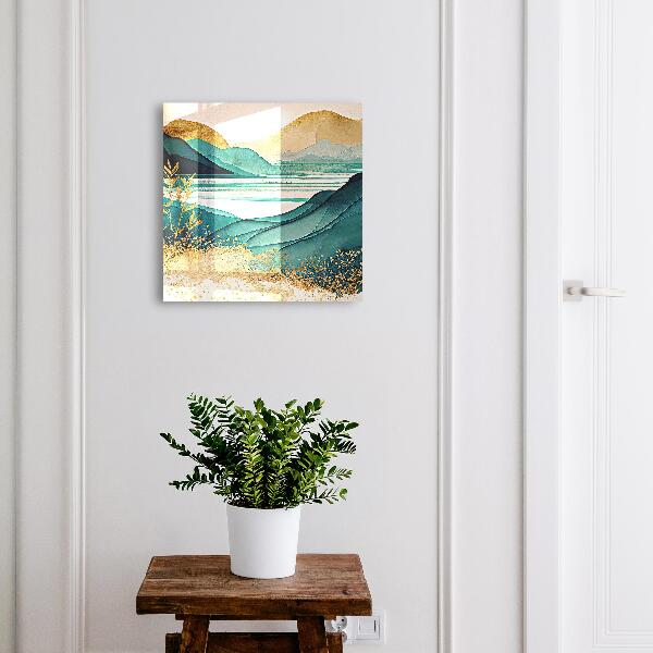 Key storage box Turquoise Mountains