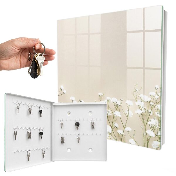 Key box The delicacy of flowers