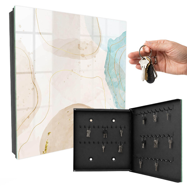 Key cabinet for wall Subtle abstraction
