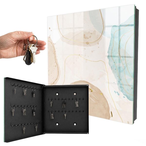 Key cabinet for wall Subtle abstraction