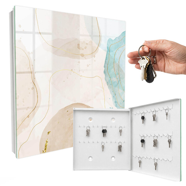 Key cabinet for wall Subtle abstraction