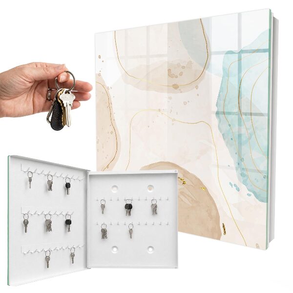 Key cabinet for wall Subtle abstraction