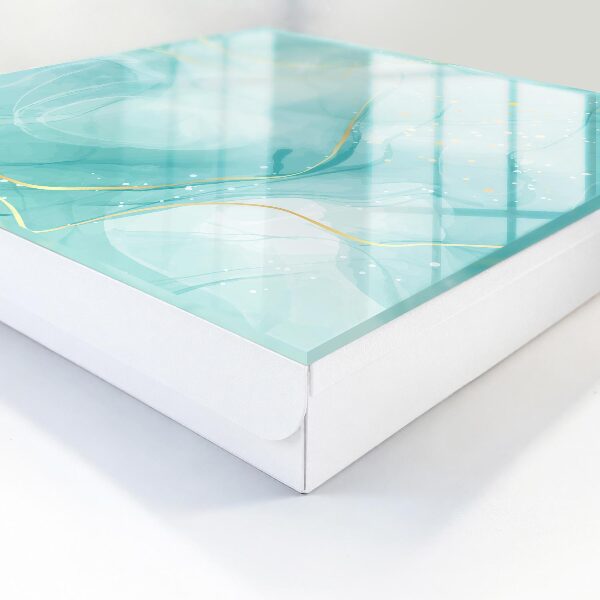 Key storage box Turquoise elegance