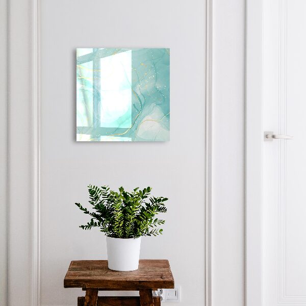 Key storage box Turquoise elegance