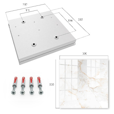 Key cabinet for wall The elegance of marble