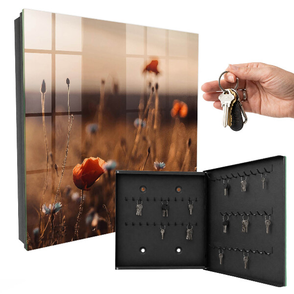 Key box Poppy fields
