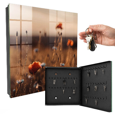 Key box Poppy fields
