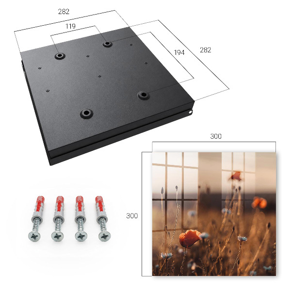 Key box Poppy fields