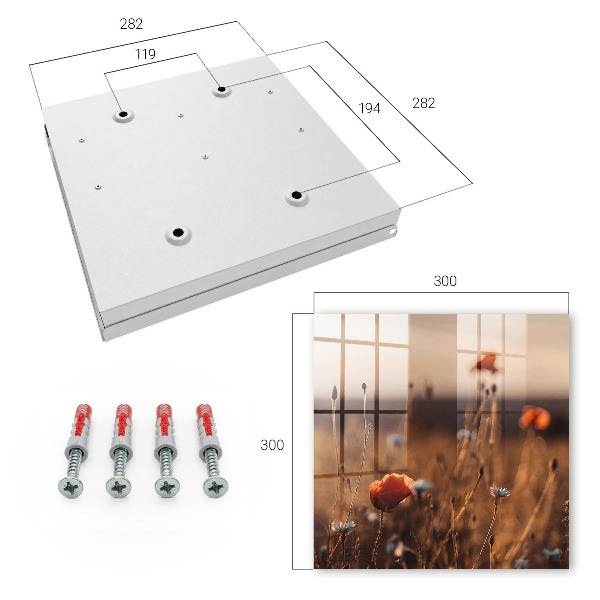 Key box Poppy fields