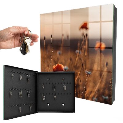 Key box Poppy fields