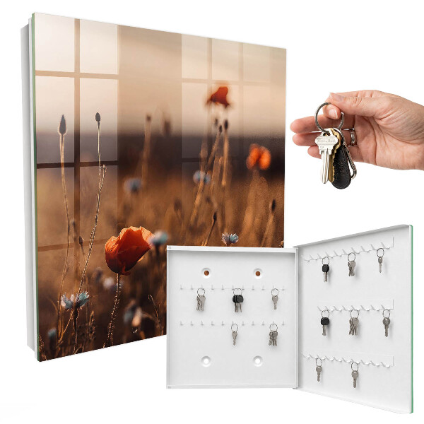 Key box Poppy fields