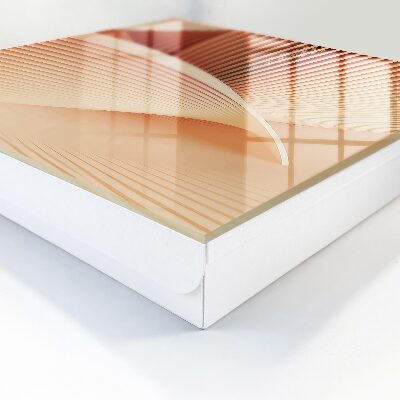 Key storage box Abstract waves