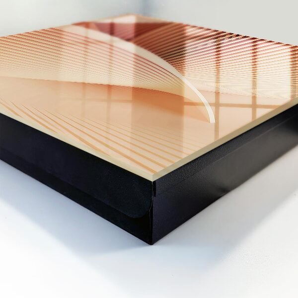 Key storage box Abstract waves