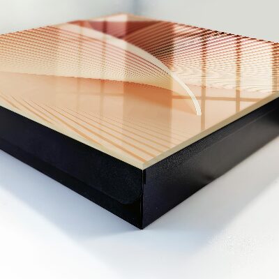 Key storage box Abstract waves