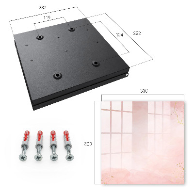 Key storage box Pastel elegance