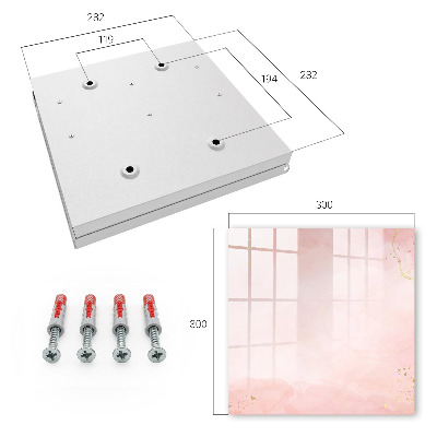 Key storage box Pastel elegance