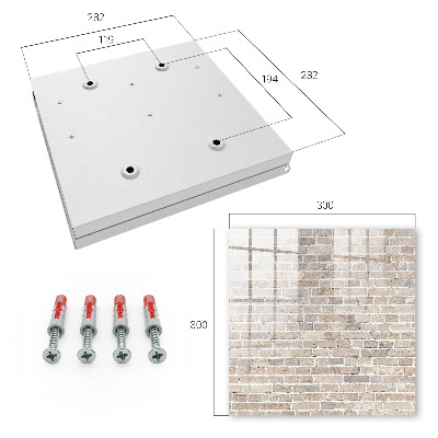 Key storage box Brick warehouse