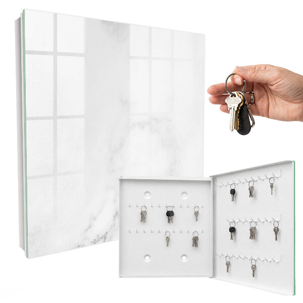 Key storage box Marble elegance