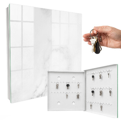Key storage box Marble elegance