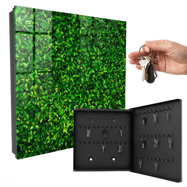 Key cabinet for wall Green garden