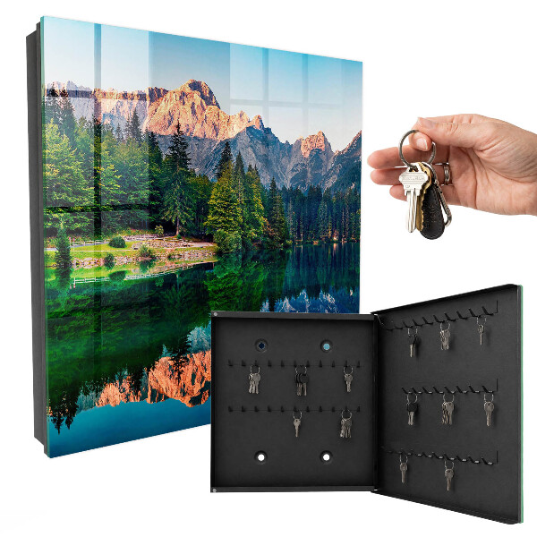 Key box Mountain landscape