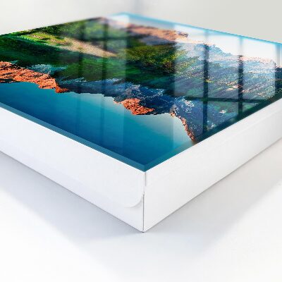 Key box Mountain landscape