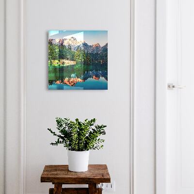 Key box Mountain landscape