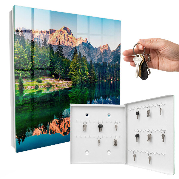 Key box Mountain landscape