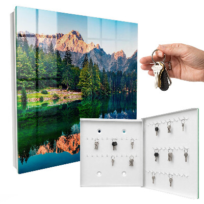 Key box Mountain landscape