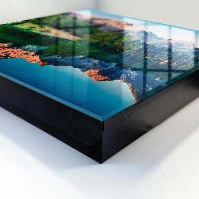 Key box Mountain landscape