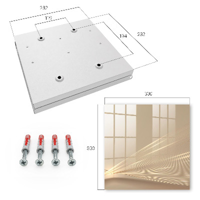 Key cabinet for wall Minimalist lines