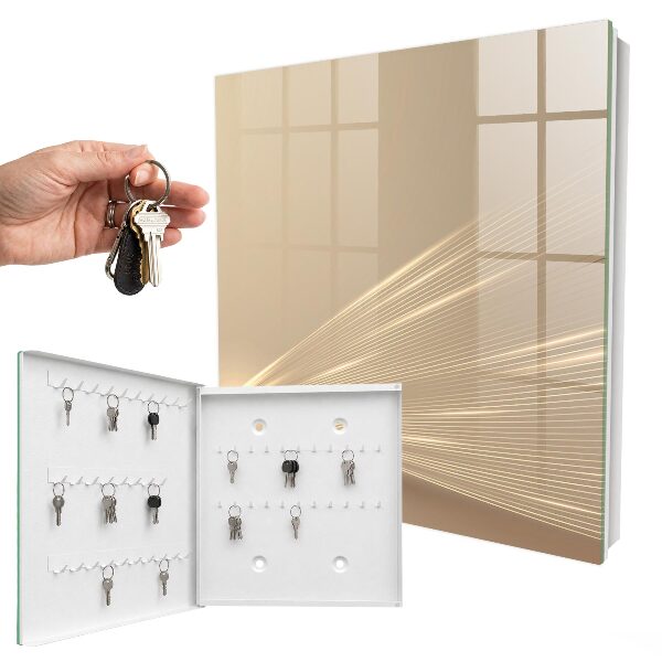 Key cabinet for wall Minimalist lines
