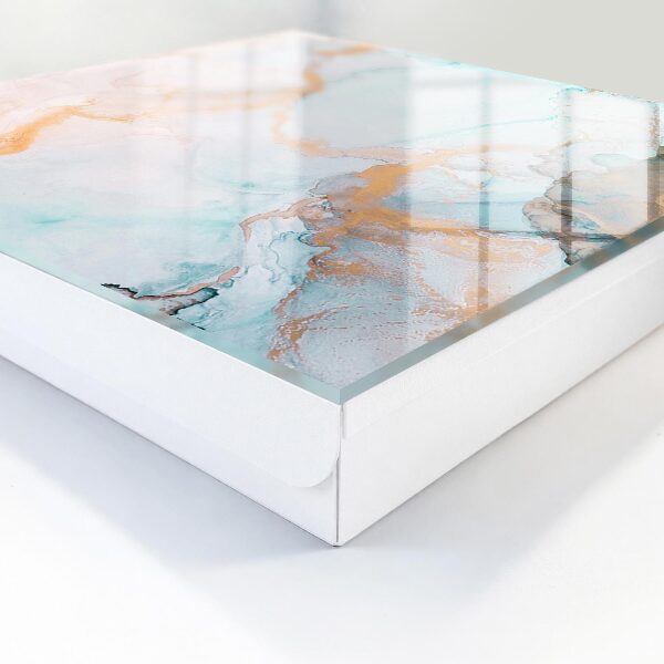 Key box Colorful marble