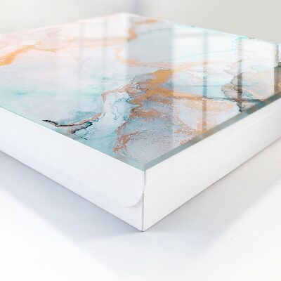 Key box Colorful marble